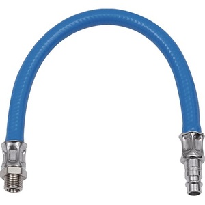RIEGLER G 1/4-DN 7.2-7.8 ตัวลดแรงสั่นสะเทือนพร้อมสายยางขนาด 300 มม. อุปกรณ์เสริมและชิ้นส่วนเครื่องมือลมสำหรับเกลียวภายนอก - Product Image 1