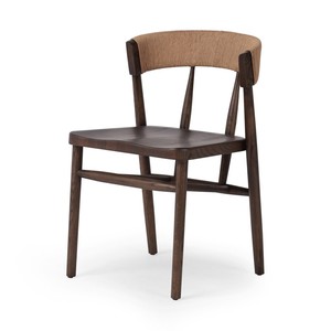 Chaise de salle à manger moderne en bois d'acacia et en corde touffetée, écologique, pour la maison, le bureau et l'atelier, fabrication artisanale, vente en gros - Product Image 1