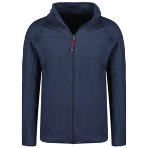 Chaqueta de lana polar ligera impermeable a prueba de viento para hombre de invierno para uso al aire libre y viajes con patrón de letras y logotipo frontal - Product Image 2