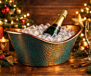 Customizable Classic Brass Ice <b>Bucket</b> For Vintage Bar Decor Adding Royal Touch To Entertaining And Beverage <b>Cooling</b> - Product Image 1