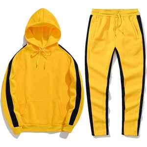 Chándal informal de manga larga para hombre, ropa deportiva para gimnasio, chándal personalizado, 2 piezas - Product Image 6