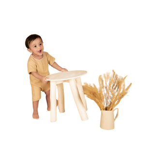 100% Organic Cotton Baby Ribbed Summer <b>Rompers</b> Solid Color Short Sleeve Bamboo Fabric Clothing - Product Image 5