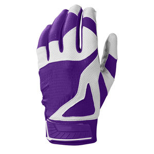 Gants de frappe de baseball en cuir véritable, logo personnalisable, couleur personnalisable, fabrication en usine, gants de haute qualité fabriqués avec soin - Product Image 3