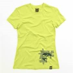 Vente chaude femmes 100% coton biologique T-Shirts Logo personnalisé impression à manches courtes cou à la mode rose T-shirt écologique - Product Image 4