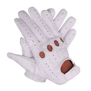 Gants en cuir pour hommes de qualité supérieure Doublure chaude Design élégant Écran tactile Écologique Léger Décontracté Hiver Utilisation extérieure - Product Image 1