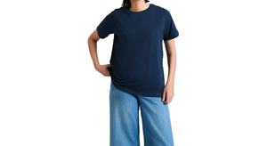 Polo en coton décontracté pour femme, grande taille, motif uni, boutons décoratifs, collection été 2026, haute qualité, vente en gros - Product Image 4