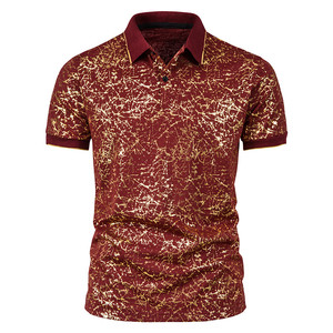 Respirant Hommes Polo Coton Polo T-shirt Confortable À Manches Courtes Pour Les Activités De Plein Air - Product Image 5