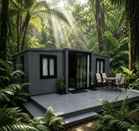 Maisons modulables, Maisons préfabriquées en conteneurs modulables de 20 pieds/40 pouces, Maisons préfabriquées portables, Maisons portables