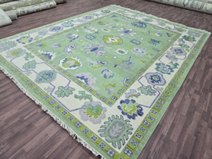 Tapis noué à la main tapis de laine fait à la main tapis de laine de qualité fine turque laine organique pour salon chambre chambre d'enfants - Product Image 5