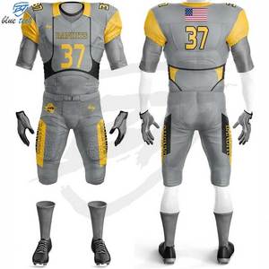 เสื้อฟุตบอลผ้าโพลีเอสเตอร์แบบกลับด้านได้เครื่องแบบระบายอากาศสำหรับผู้ใหญ่เยาวชนพิมพ์ซับลิเมชันปรับแต่งได้สไตล์อเมริกัน - Product Image 5