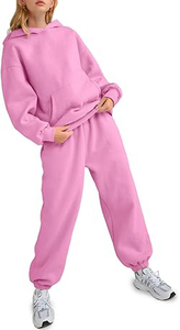 Dessin Élastique Plus Size Blank Hoodie and Jogger Sweat pantalon Set Sweat suit Jogging Oversized Suit Oversized - Product Image 2