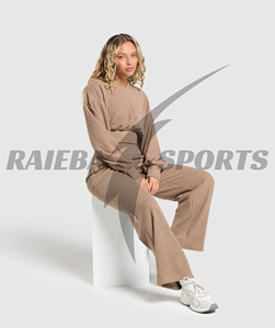 Pantalon de survêtement évasé haut de gamme et tendance pour hommes et femmes – Léger, ajusté et ample, style droit - Product Image 2