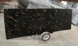 Markino Gold y Fish Gold Granito Hogar y Oficina Piso Diseño Exportación Calidad 20 mm de espesor - Product Image 4