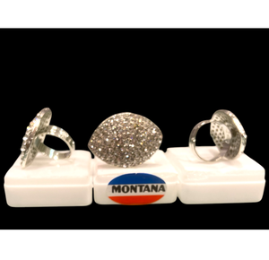 Bague élégante en argent et plaqué or avec incrustation de diamants américains pour les femmes, parfaite pour les mariages, les fêtes et les vêtements quotidiens - Product Image 1