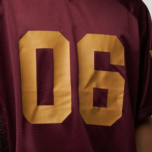 เสื้อยืดกีฬาผ้าเจอร์ซีย์ผ้าโพลีเอสเตอร์ออกแบบได้ตามต้องการ - Product Image 3