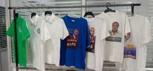 เสื้อยืดโปโลแขนสั้นสำหรับผู้ชายเสื้อคอตตอน100% แคมเปญการเลือกตั้งสำหรับฤดูร้อน - Product Image 4