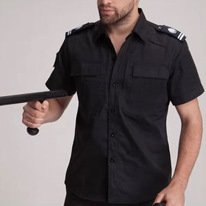 Uniformes de seguridad para hombre de Color sólido en blanco hechos a medida/poliéster de alta calidad/uniformes de protección de diseño personalizables de algodón - Product Image 5