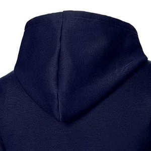 Men Pullover Breathable <b>Hoodies</b> Basics Cotton Blended Kangaroo Pocket Solid Color Kangaroo Pocket Casual Wear Twin Colour <b>Comfy</b> - Product Image 3