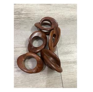 Anneaux de serviette en bois de luxe sur mesure pour Noël, vente en gros, prix d'usine, fabriqué en Inde, respectueux de l'environnement - Product Image 3