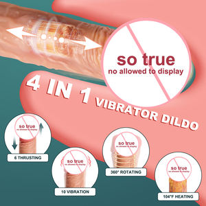 Sıvı silikon gerçekçi yapay penis vibratör kadın seks oyuncakları uzaktan kumanda ile titreşimli yapay penis stimülatörü seks oyuncak tedarikçisi - Product Image 5