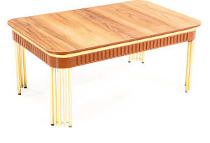 Table basse convertible Bahar Orta Sehpas en MDF durable + métal, style antique moderne, pour salon, bureau, hôtel, facile à utiliser - Product Image 3