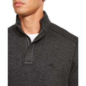 Felpa Tommy Bahama da uomo Playa Pina Port Quarter Zip Nera Taglie XXS XS S M L XL XXL XXXL Personalizzabile Poliestere/Cotone Tinta Unita - Product Image 2