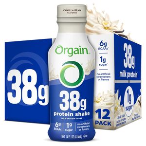 Batido Orgain de 38 g con Alto Contenido de Proteínas, Proteína Aislada de Lácteos, Vainilla, 14 Onzas Líquidas (Paquete de 12) - Product Image 4