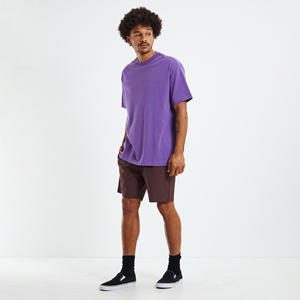 เสื้อยืดพื้นฐานผ้าฝ้ายสีทึบสำหรับผู้ชายเสื้อยืดออกแบบได้เอง100% พรีเมี่ยม - Product Image 3