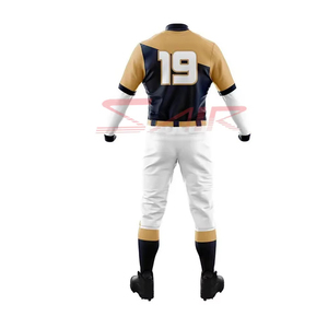 Premium Quality Factory Manufacturer Baseball Uniform Durable Material Outdoor Sports Baseball Uniform - Product Image 2