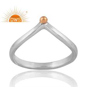 Anillo de banda de plata 925 de diseño caliente para mujer joyería de diseño personalizado para mujer regalo para ella - Product Image 1