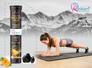Offre Spéciale du fournisseur direct de l'usine Raskam Shilajit Gold Effervescent Enhamina Vitality Enhancer Adultes Himalayan Shilajit - Product Image 2