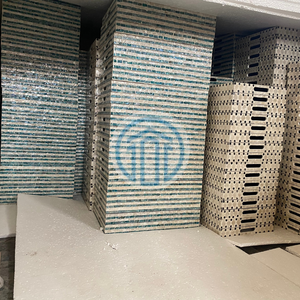 Bandeja de Nácar en Tono Neutro, Mosaico Rectangular, Bandeja Decorativa Hecha a Mano para Servir, para Sala de Estar, Cocina y Comedor de Lujo - Product Image 4