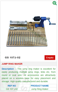 Jump Ring Maker GS 107J-02 para herramientas de joyería-Herramientas de joyería - Product Image 2