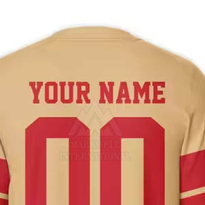 Services OEM Dernier Style Maillot de Football Américain Haute Qualité Conception Personnalisée Maillot de Football Américain - Product Image 6