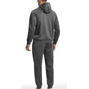 Survêtement pour homme 2 pièces sweat à capuche athlétique jogging survêtements pour homme décontracté sport manches longues pull ensemble - Product Image 2