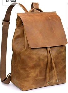 Sac à dos en cuir fait main pour femmes avec logo personnalisé Mini sac à main pour école/ville Sac de voyage pour la Saint-Valentin Gift-LBK-0031 - Product Image 2