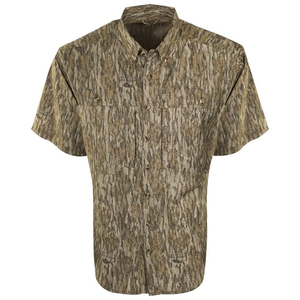Vêtements de chasse pour hommes de haute qualité, tactiques, grande taille, respirants, tricotés, d'été, à double boutonnage, col rabattu, manches longues - Product Image 3