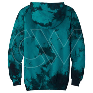 เสื้อฮู้ดมัดย้อมแบบสวมหัวสำหรับผู้ชายผ้าโพลีเอสเตอร์/ ผ้าฝ้ายมีฮู้ด3D ลายแบบพรีเมียมสำหรับฤดูหนาวปี2024 - Product Image 6