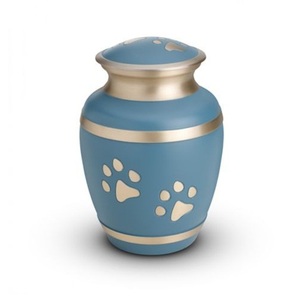 Best Quality Pet Cremation Urns Wholesale Price Customized Size Trending Design High Quality Metal Keepsake Urn <b>for</b> <b>Ashes</b> - Product Image 1
