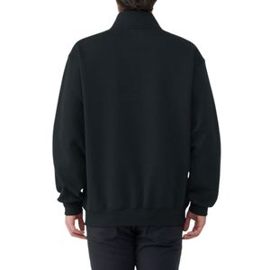 Sudadera Unisex de Alta Calidad con Cierre de 1/4, Sudadera de Forro Polar con Cuello Redondo, Sudadera con Media Cremallera, 100% Algodón, Sudadera con Capucha de Dibujos Animados con Bordado - Product Image 5