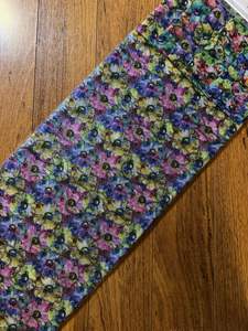 Tela de Chifón Voile Tejida con Lurex Estampada al por Mayor de Fábrica, Vestido Thobe Sudanés de Uso Diario para Mujer, Secado Rápido, Peso Medio - Product Image 3