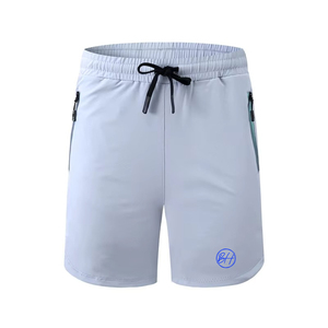 กางเกงขาสั้นวิ่งสำหรับผู้ชายระบายอากาศได้ดีแห้งเร็วมีกระเป๋ากางเกงขาสั้นสำหรับฝึกซ้อมกลางแจ้งวิ่งโลโก้ตามสั่ง - Product Image 5