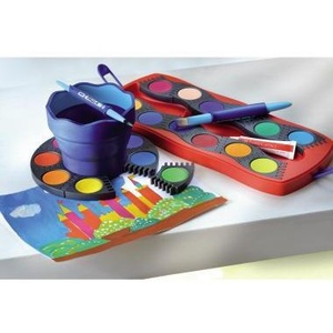 Ensemble d'art Faber-Castell, 12 peintures vibrantes en pot, dans une boîte - Product Image 3