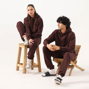 Custom Hoodie Tracksuit <b>Set</b> For Men And Women With <b>Embroidery</b> And Printing Options Comfortable Fabric For Daily Wear And Sports - Product Image 3