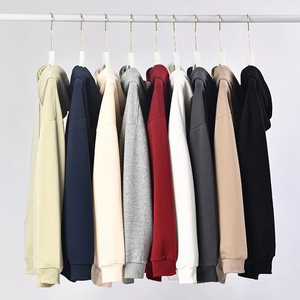 Vêtements personnalisés pour hommes Sweatshirts à capuche Pullover Streetwear Top Qualité 100% Coton Lourd Puff Impression Hoodies Hommes - Product Image 3