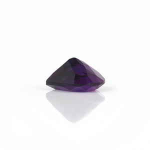 Piedra de corte de pera a cuadros de amatista Africana Natural de alta calidad, piedras preciosas sueltas semipreciosas para la fabricación de joyas - Product Image 3