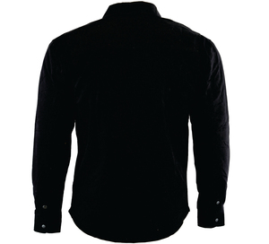 Camisa de franela de armadura aprobada por CE, camisa acolchada para motocicleta con forro de aramida, rejillas de ventilación debajo de los brazos, forro de malla, tela de algodón encerado - Product Image 2