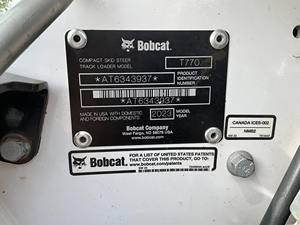 2023 pour T770 Mini Skid Steer Crawler Loader Diesel 75KW Moteur Haute Efficacité Disponible - Product Image 5