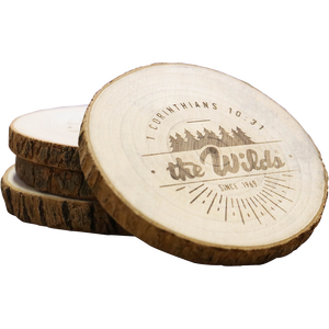 Posavasos Ecológicos Resistentes al Calor con Diseño de Corteza de Árbol Personalizado, Estilo Clásico, Grabados en Madera de Mango - Product Image 6