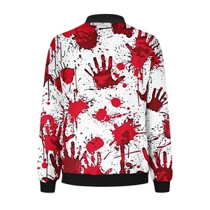 Nueva chaqueta de bombardero de béisbol de calidad superior, de secado rápido, sostenible, transpirable, informal, con cremallera, estampado Letterman Stand para exteriores - Product Image 2